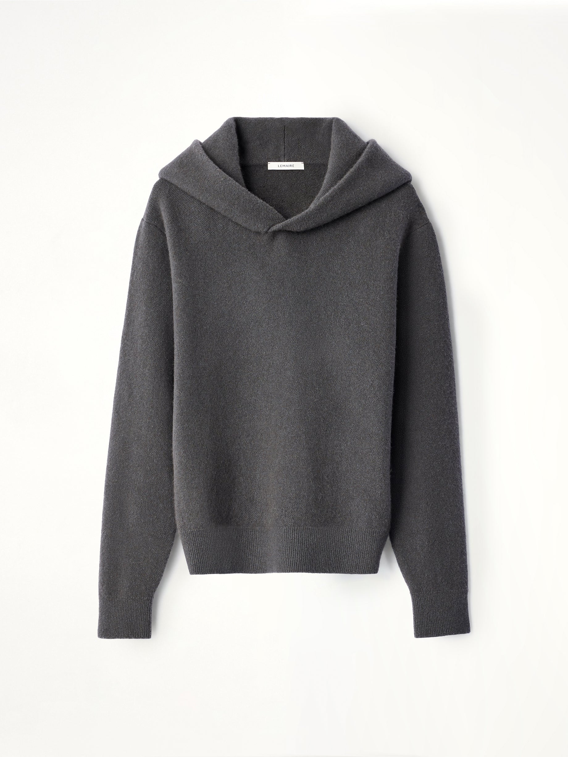 Hooded Sweater in Stone