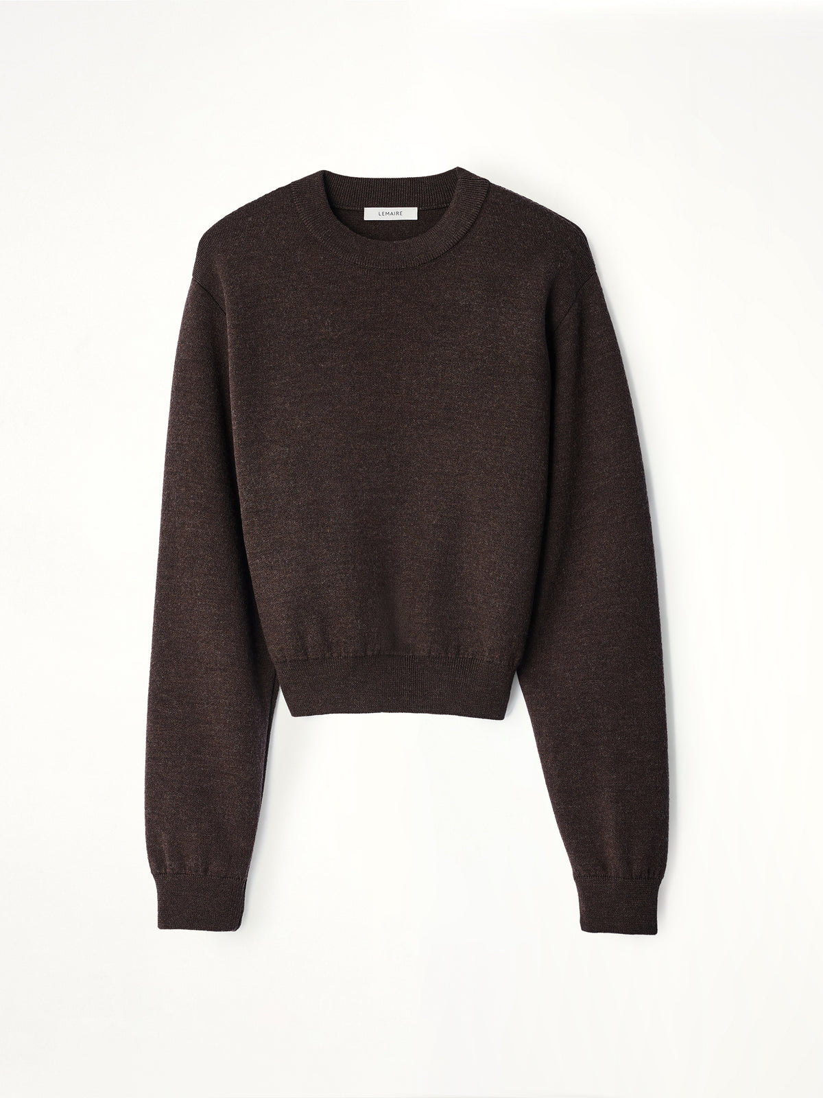 Short Sweatshirt in Ganache