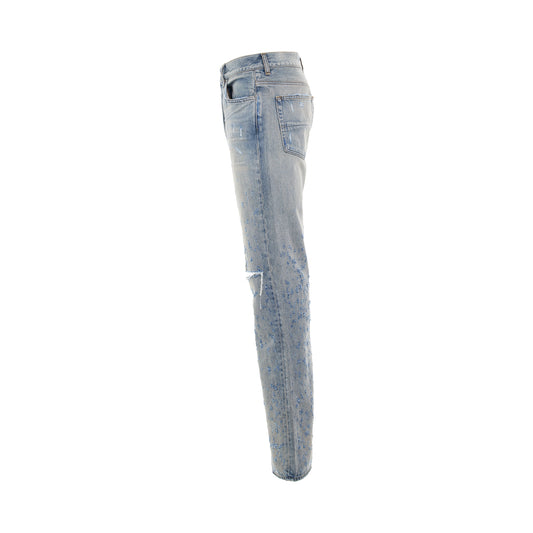 Shotgun Straight Jeans in Antique Indigo