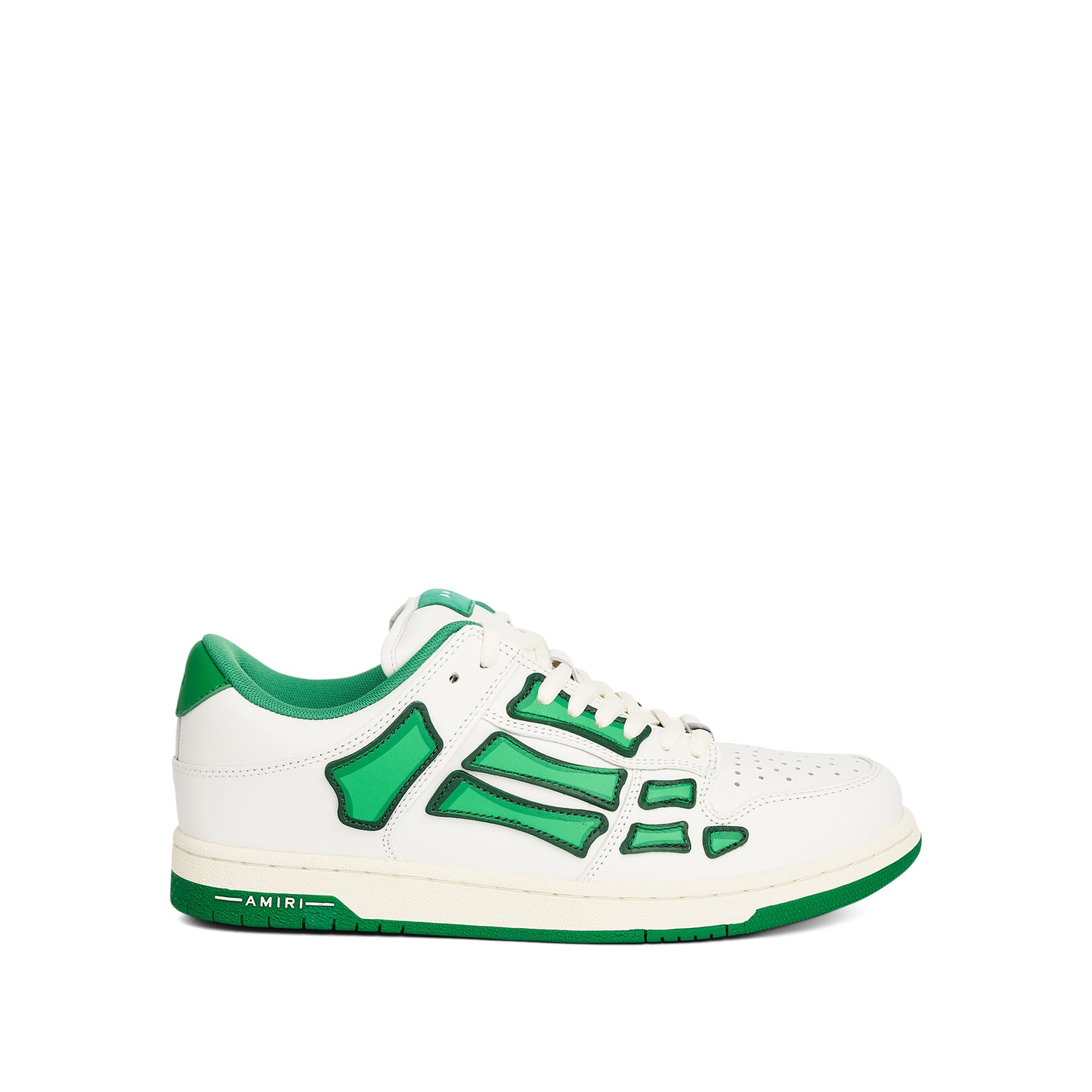 Chunky Skeleton Sneaker in Green