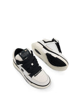 MA-1 Sneaker in White/Black Top View | AMIRI