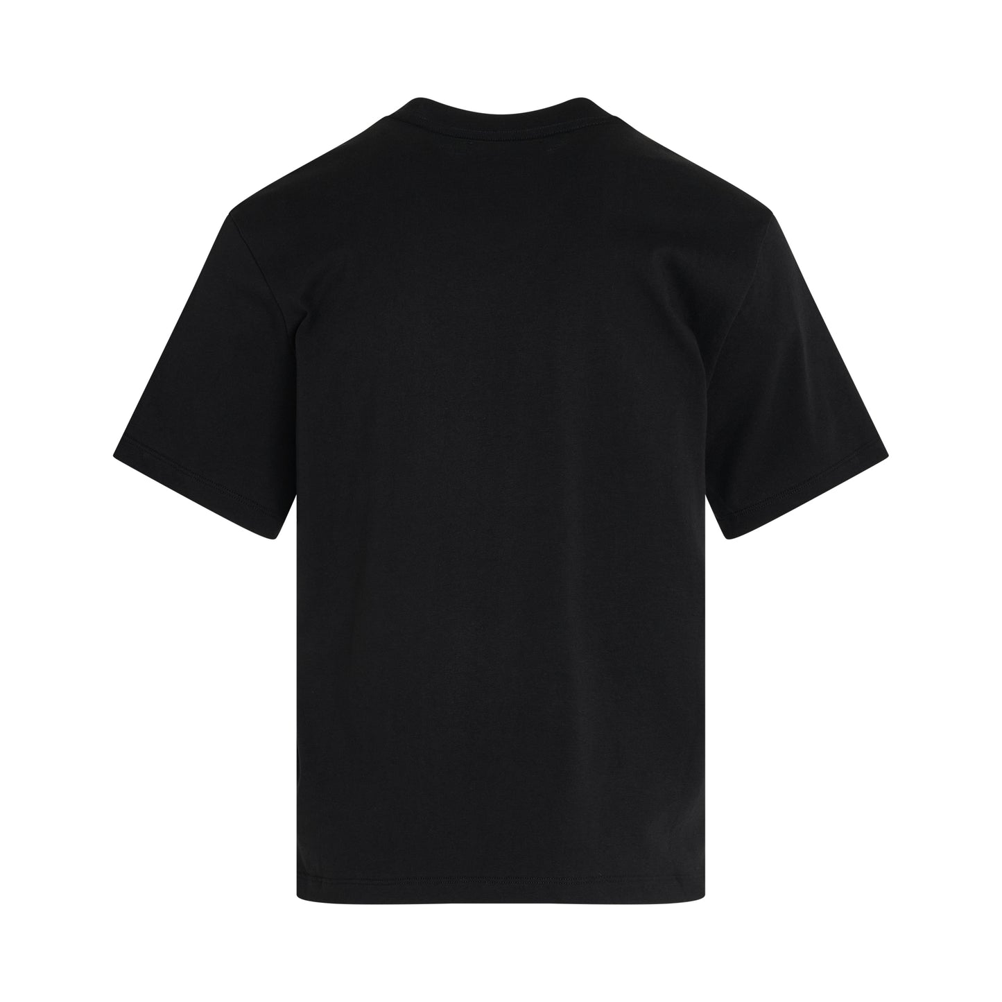 Staggered Logo T-Shirt in Black