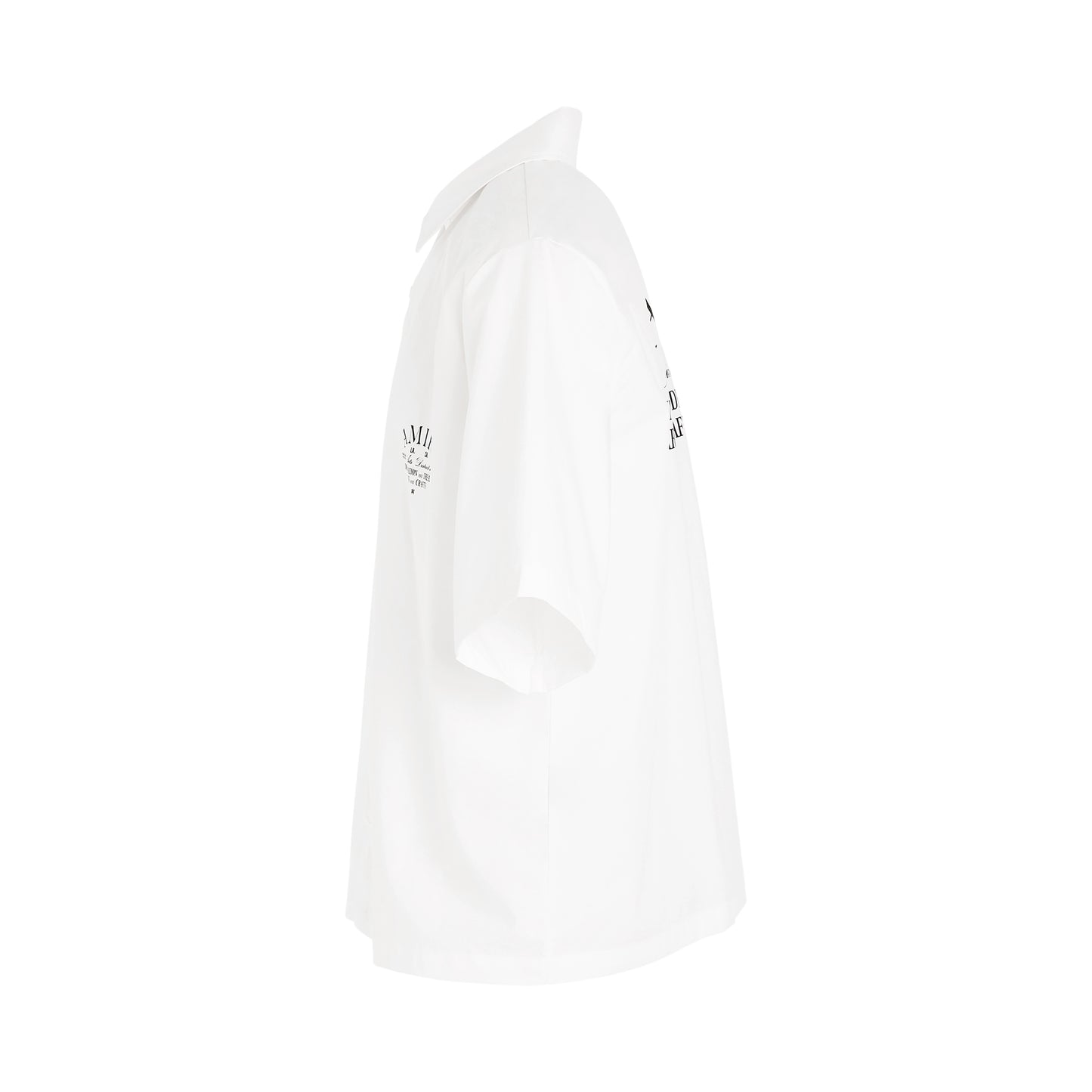 Amiri Art District Poplin Shirt in White