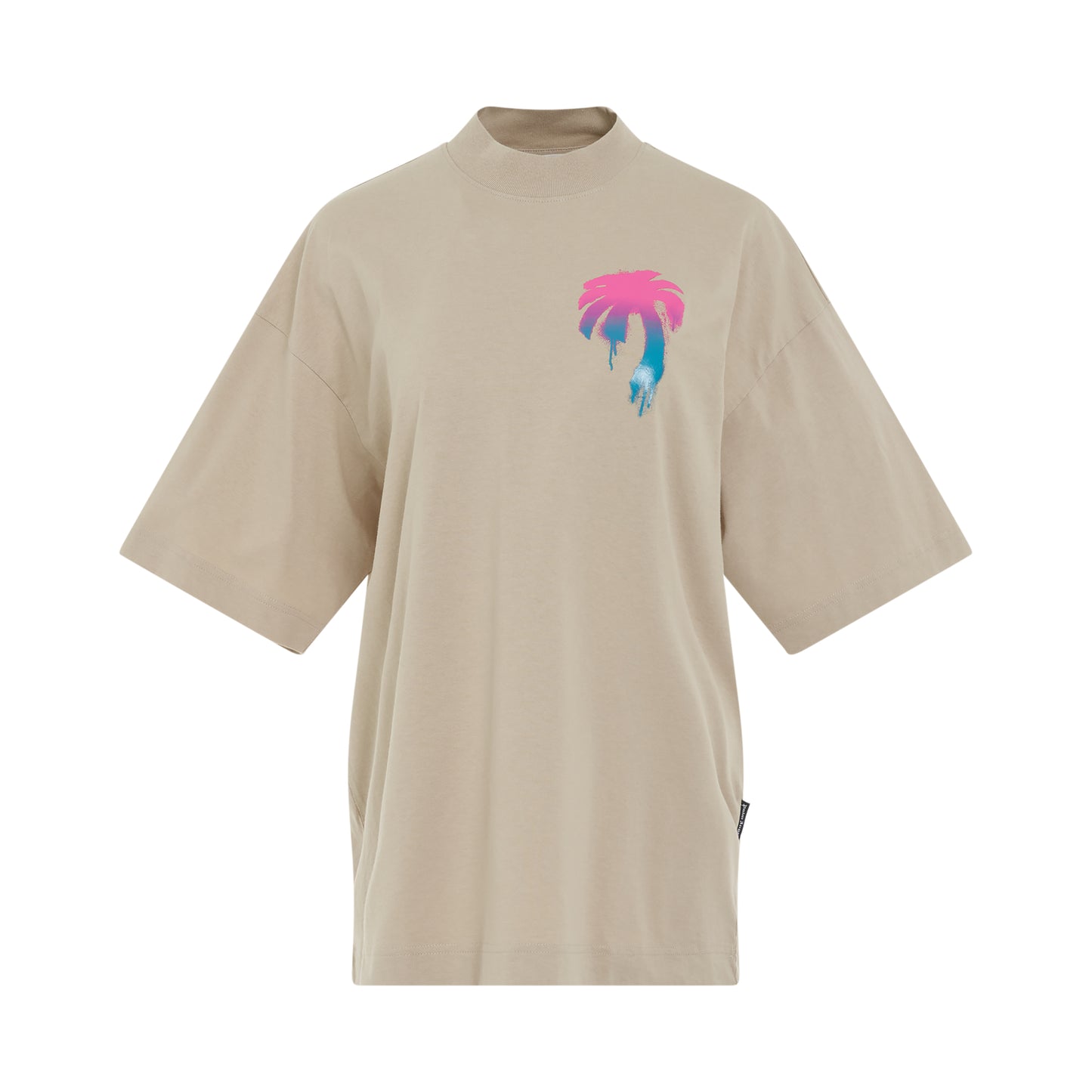 I Love PA Loose Fit T-Shirt in Beige/Multicolour