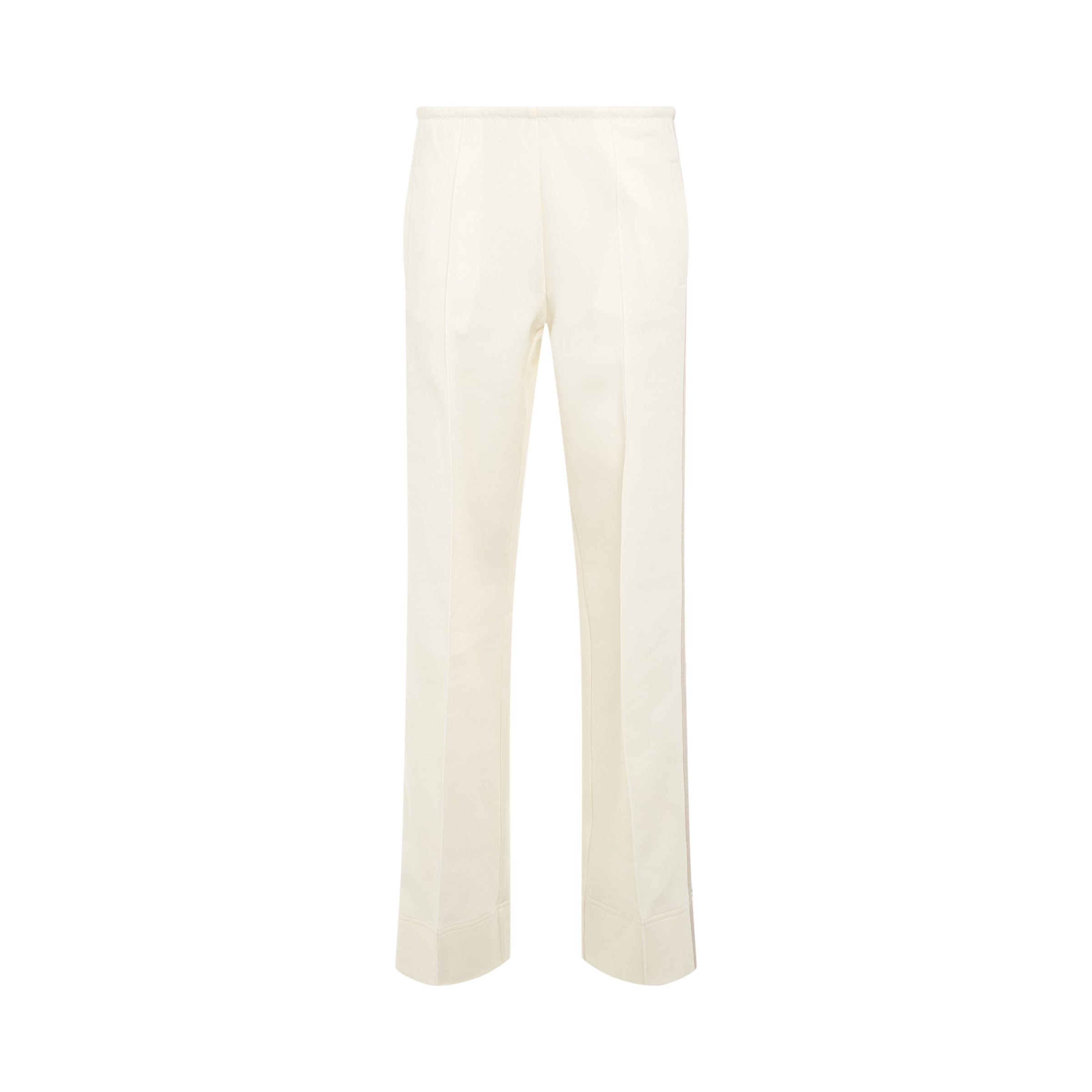 Loose Suit Track Pants in Beige