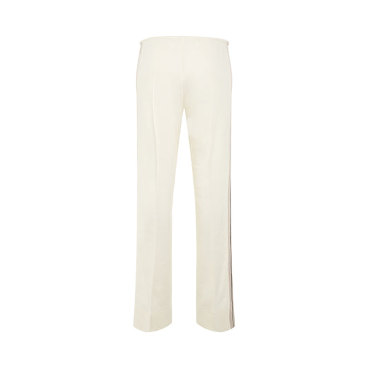 Loose Suit Track Pants in Beige