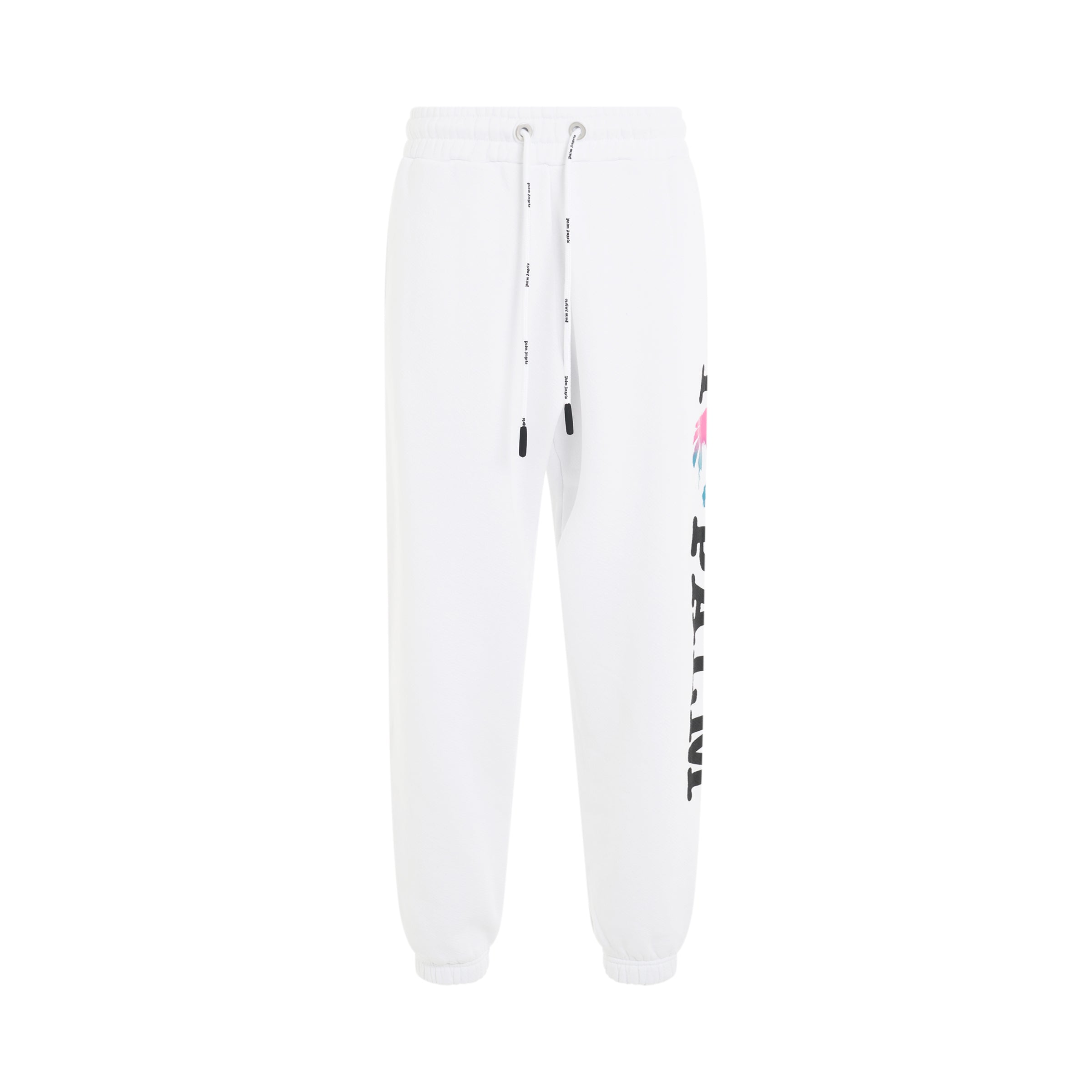 Palm angels joggers white new arrivals