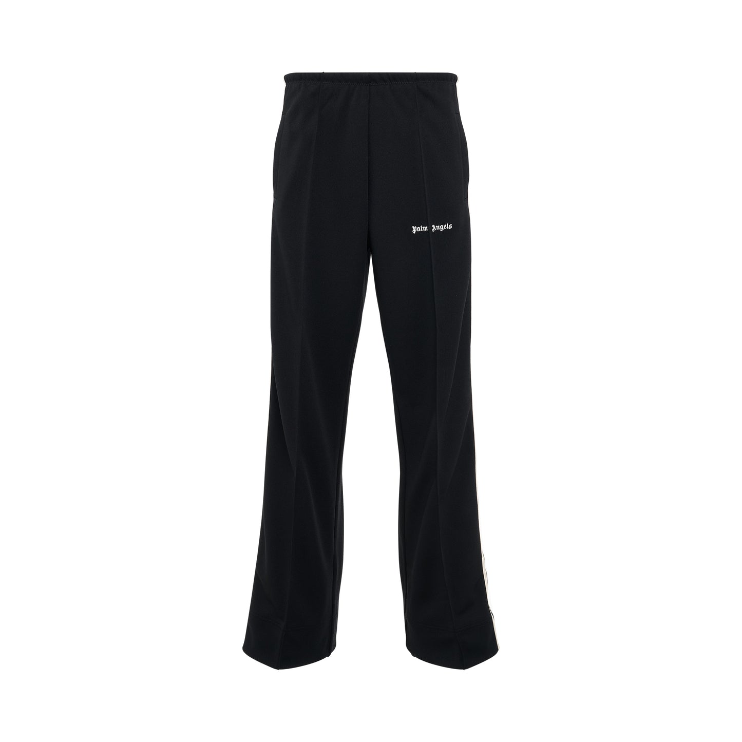 Classic Loose Track Pants in Black/Off White