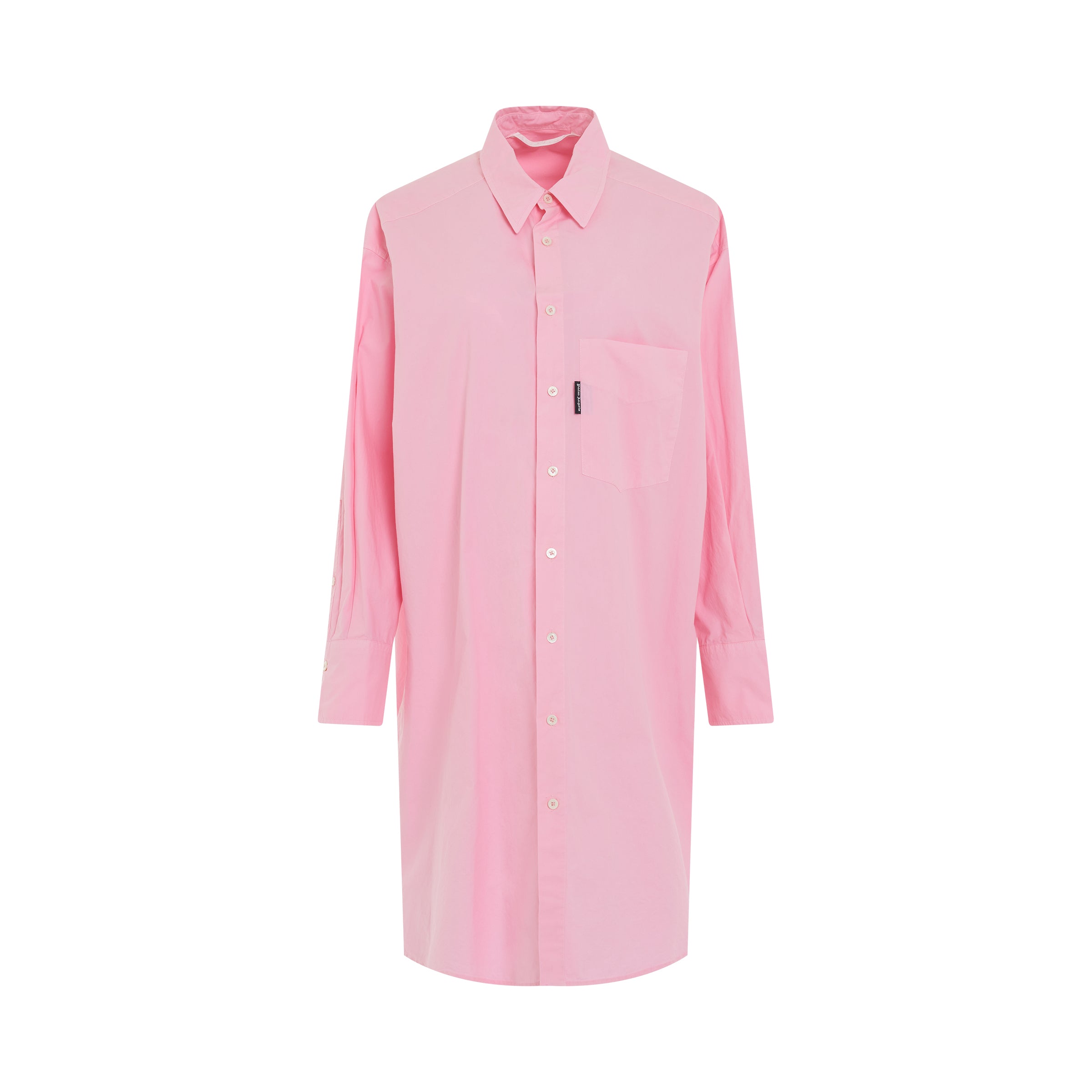 GD Shirt Dress in Pink/Black