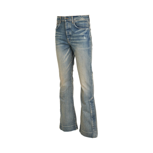 Stack Kick Flare Jeans in Clay Indigo