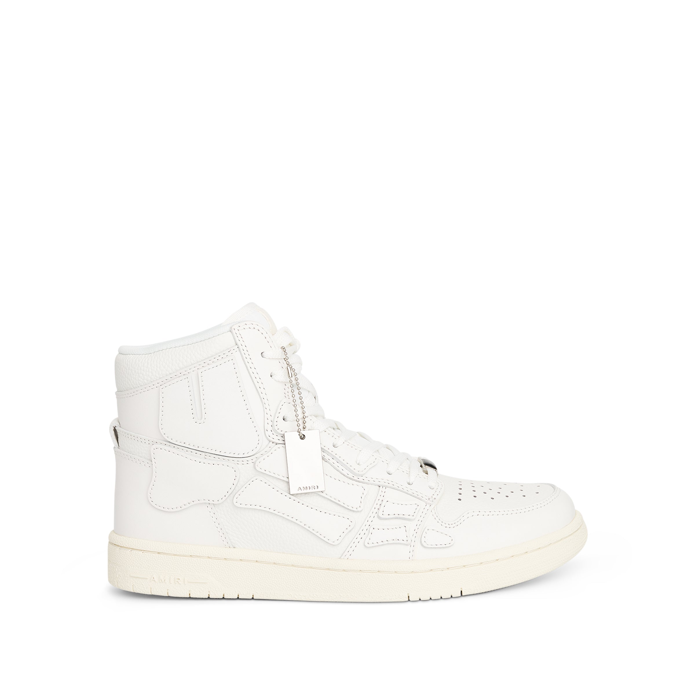 Skeleton High Sneaker in White