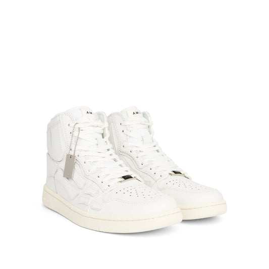 Skeleton High Sneaker in White