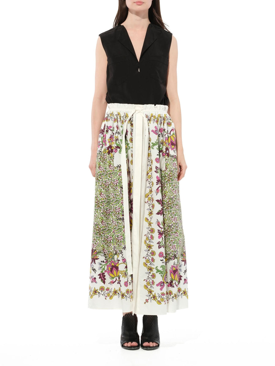 Podium L15 Bow Skirt in White