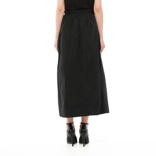 Podium L62 Slited Skirt in Black