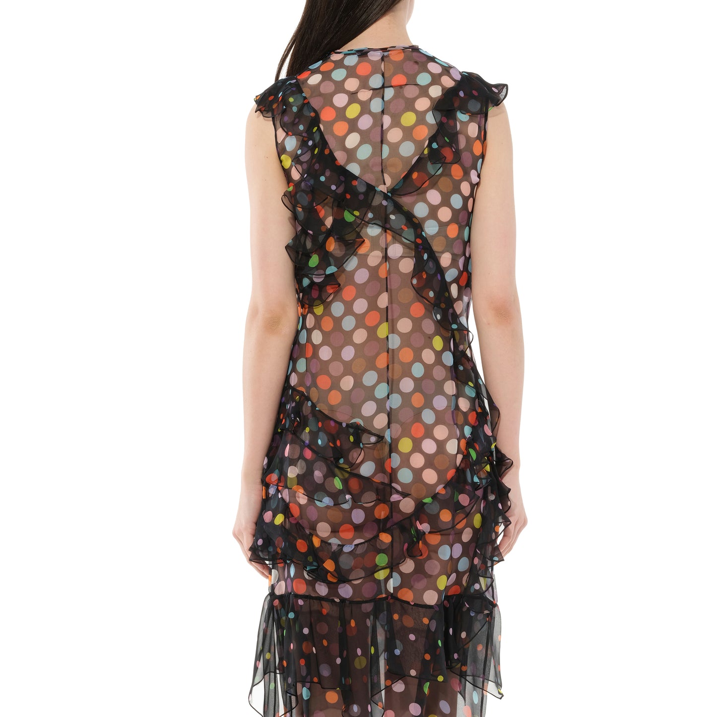 Podium Sleeveless Dress in Multicolor