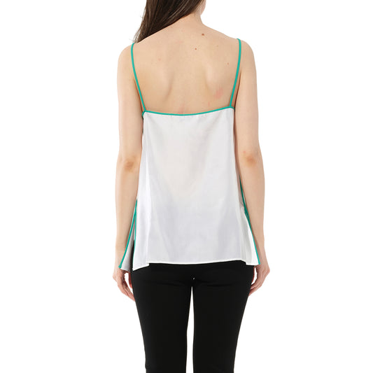 Sleeveless Top in White