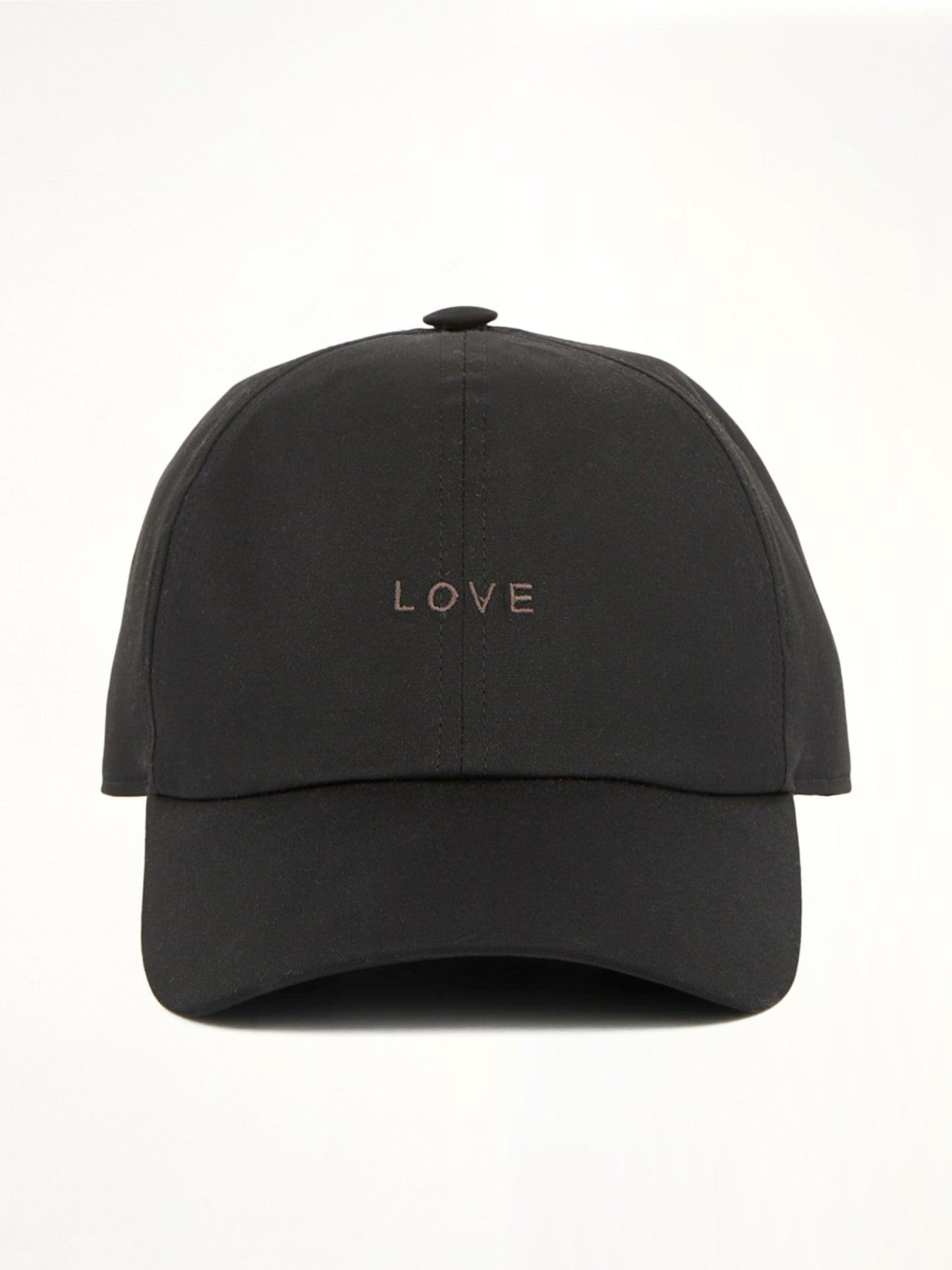 "Love" Baseball Cap in Black