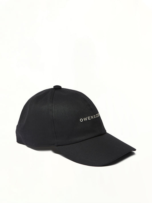 Owenscorp Baseball Cap in Black/Pearl