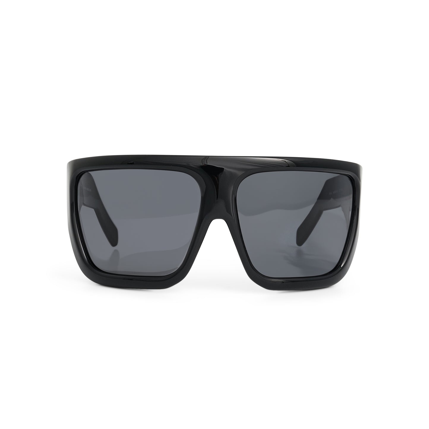 Shiny Davis Sunglasses in Black