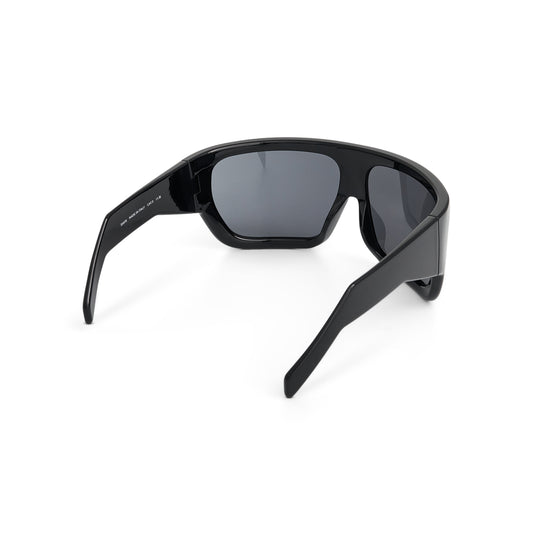 Shiny Davis Sunglasses in Black