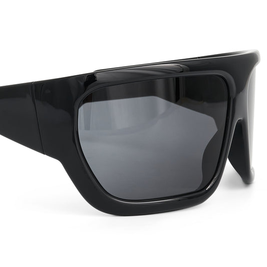 Shiny Davis Sunglasses in Black