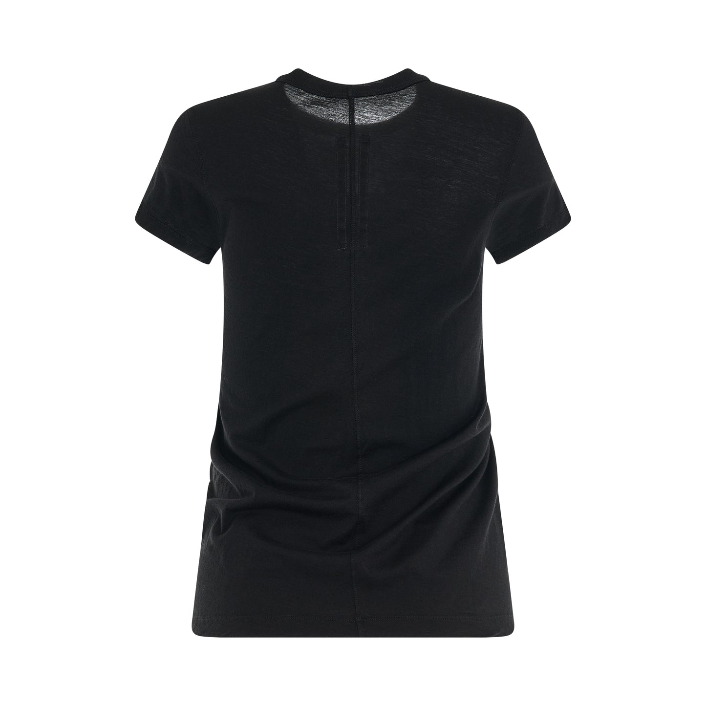 Women Cropped Level T-Shirt in Black