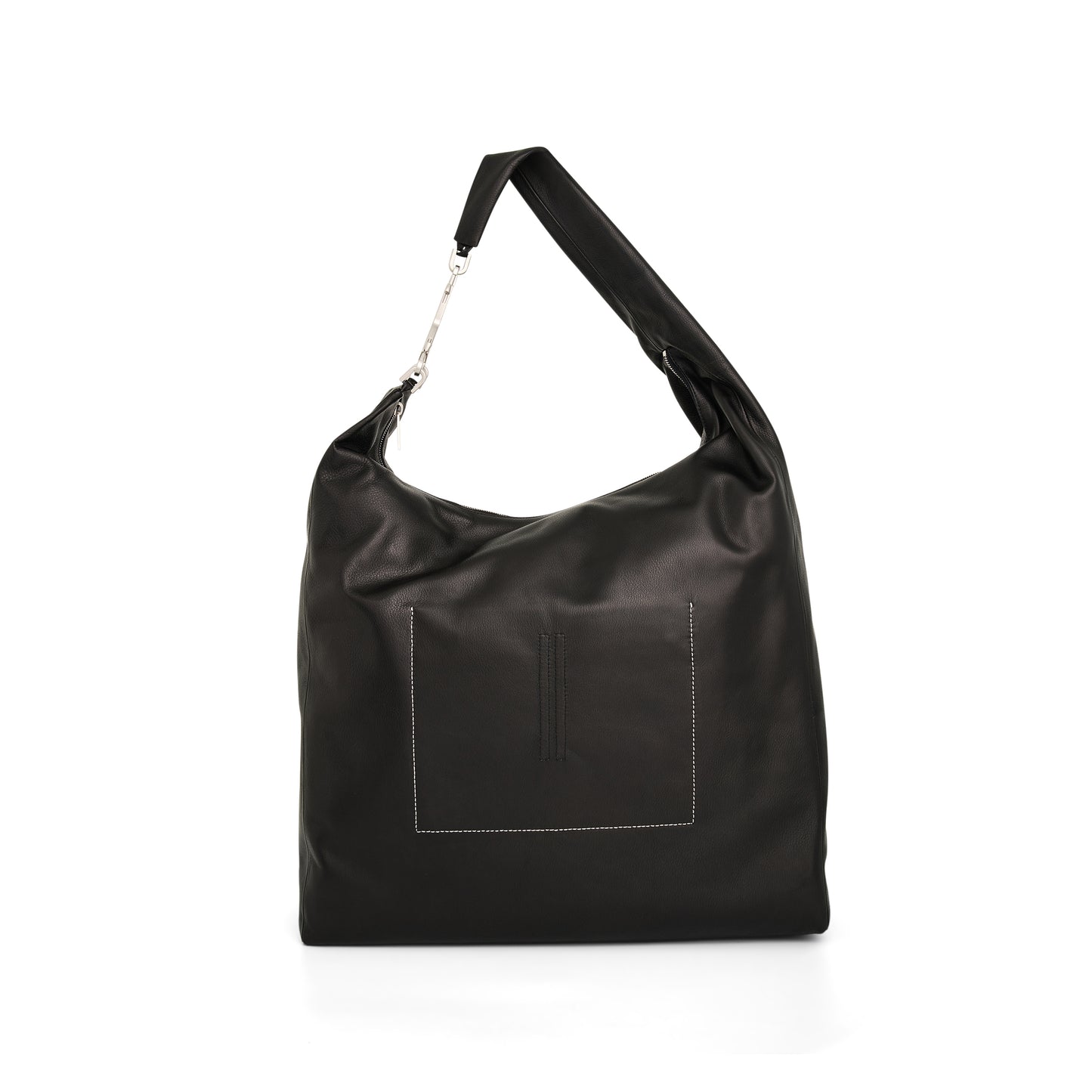 Cerberus Leather Bag in Black