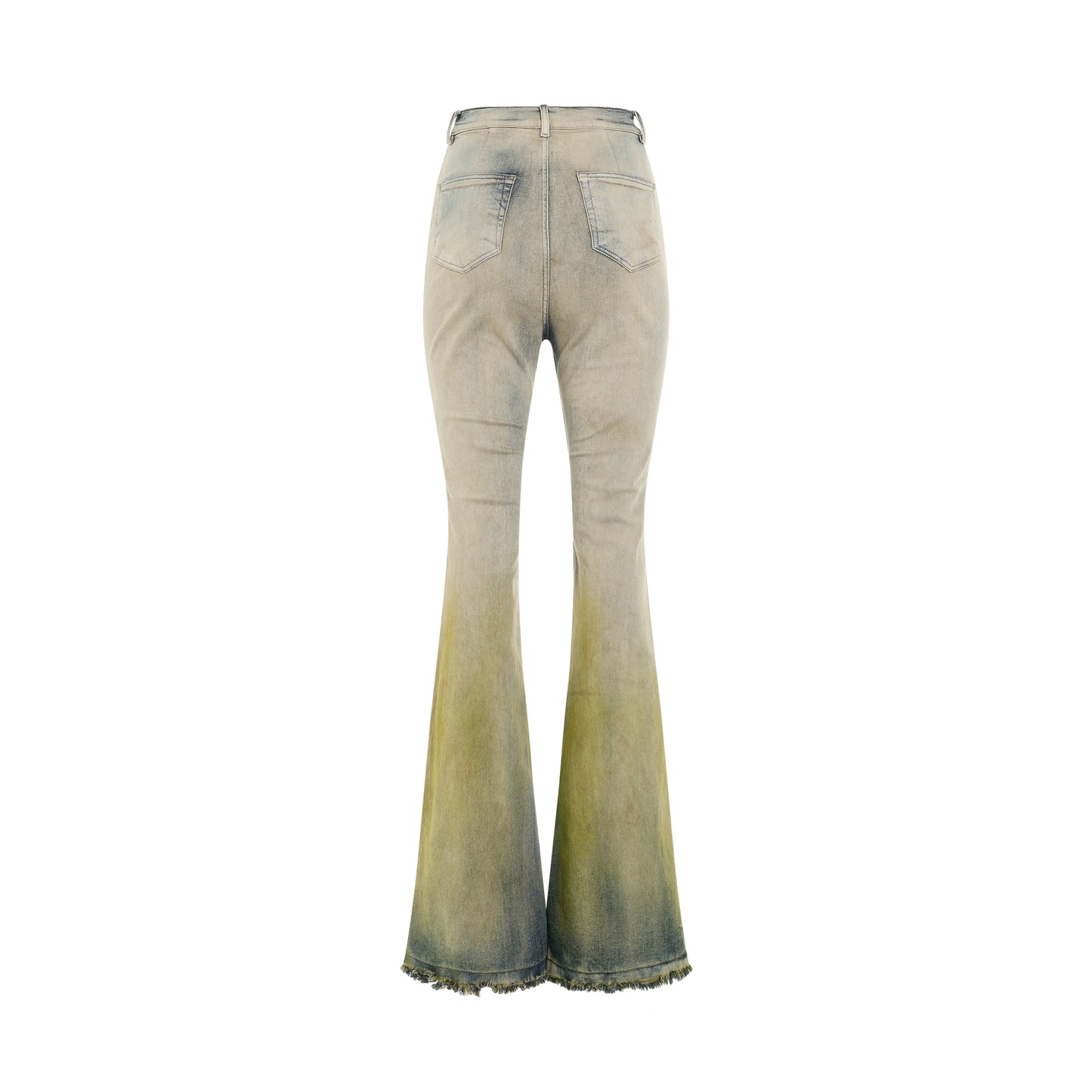 Bolan Bootcut Denim Pants in Pearl/Acid Degrade