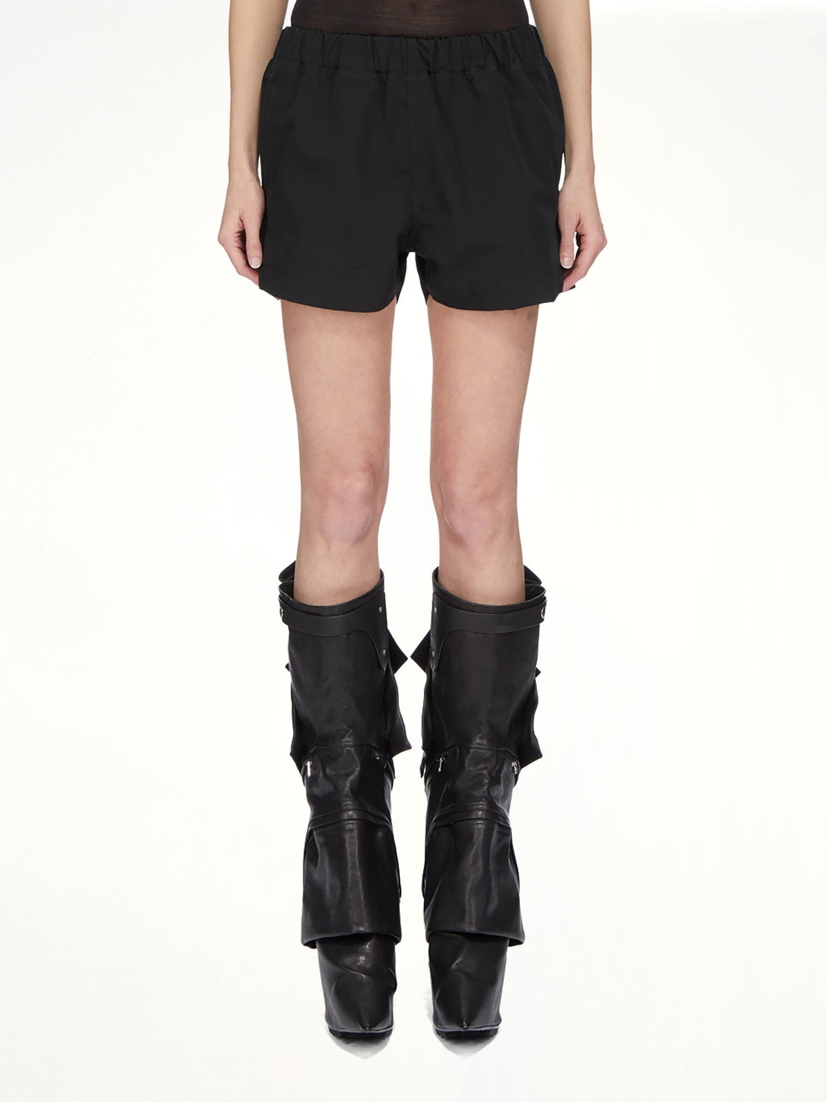 Woven Shorts in Black