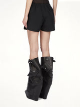 Woven Shorts in Black