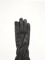 Cuffed Gloves in Black