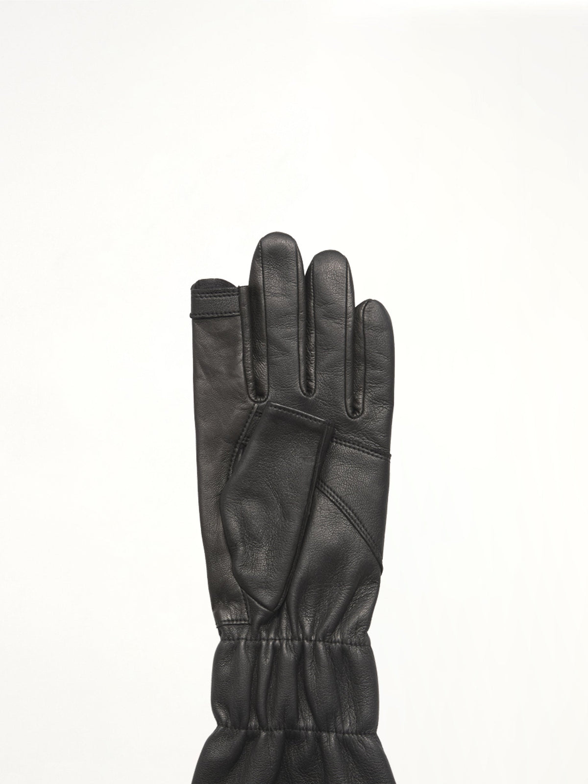 Cuffed Gloves in Black