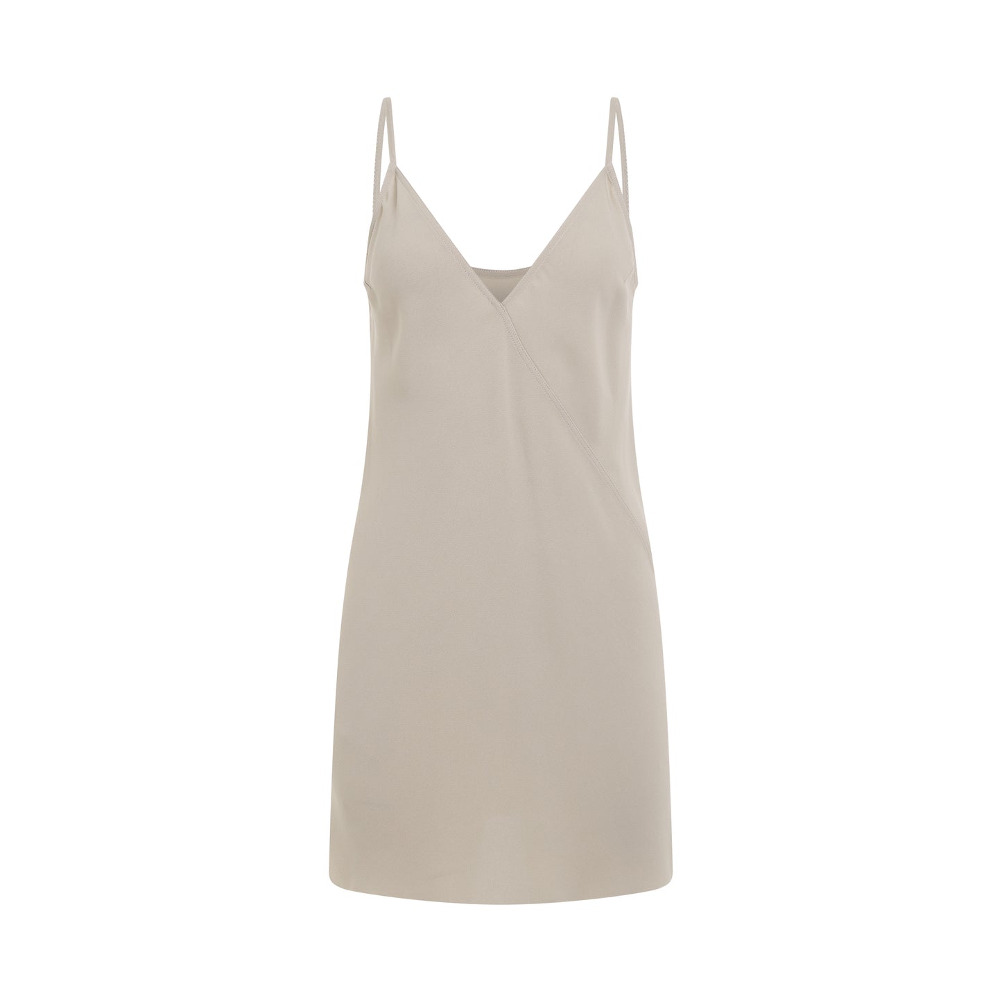 Woven Slip Dress in Pearl