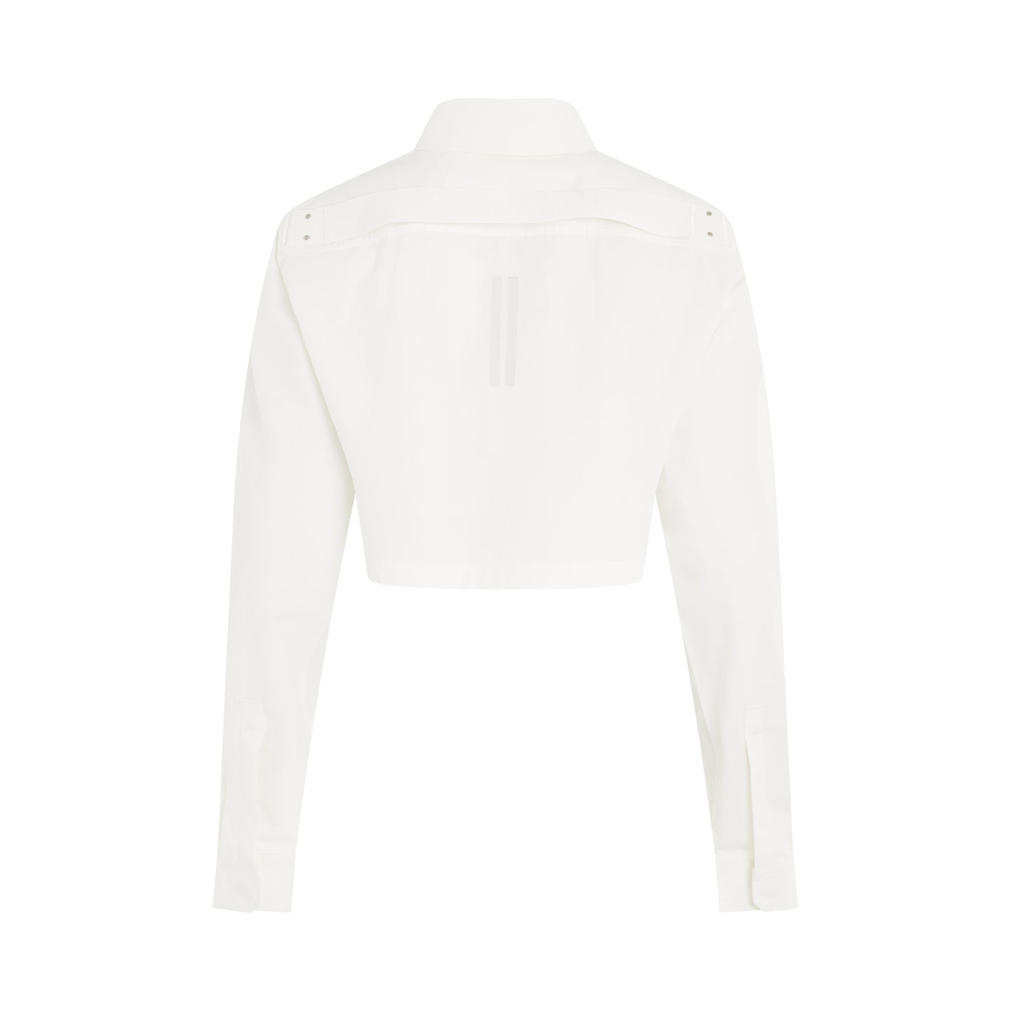 Cropped Outershirt in Milk