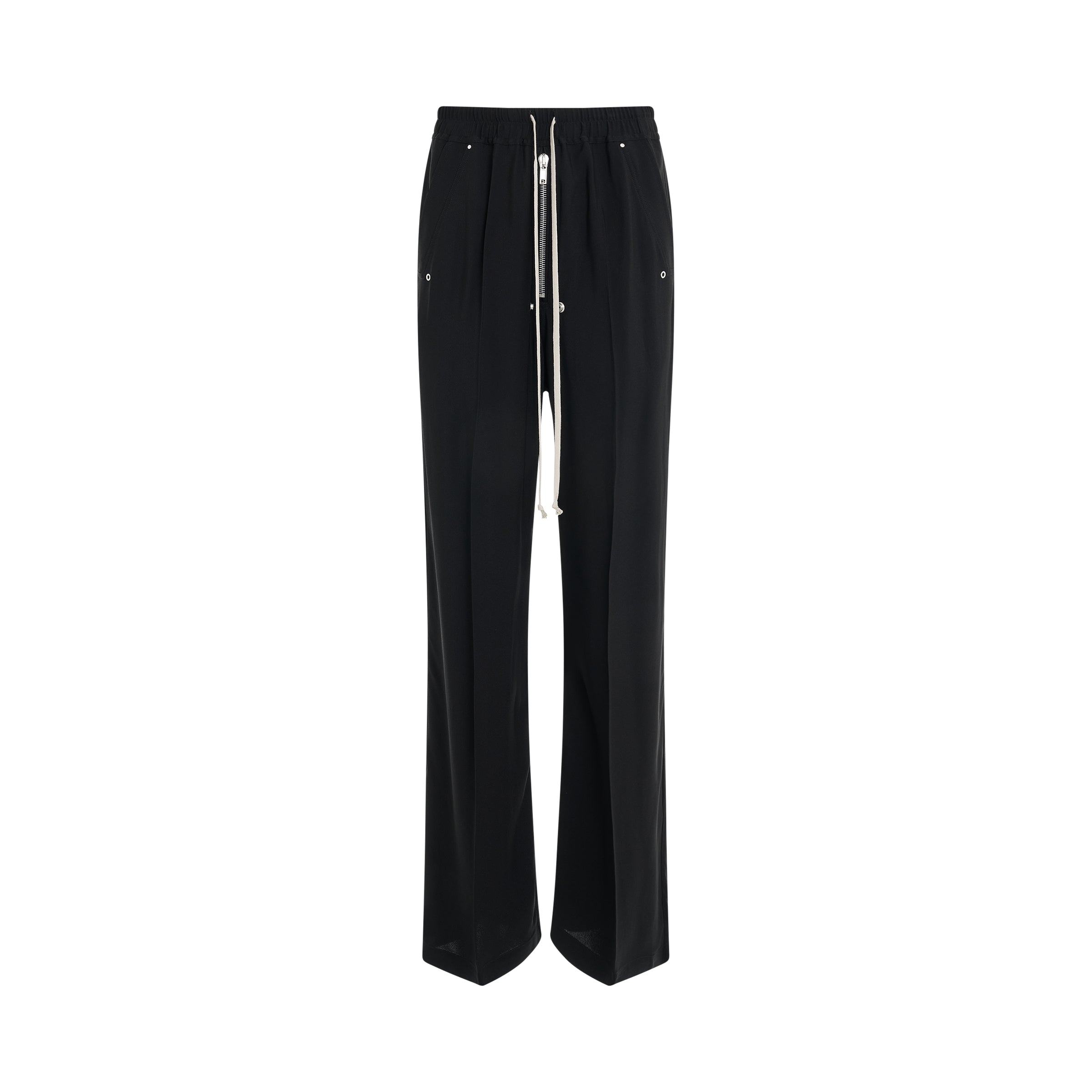 Drawstring Geth Bela Pants in Black