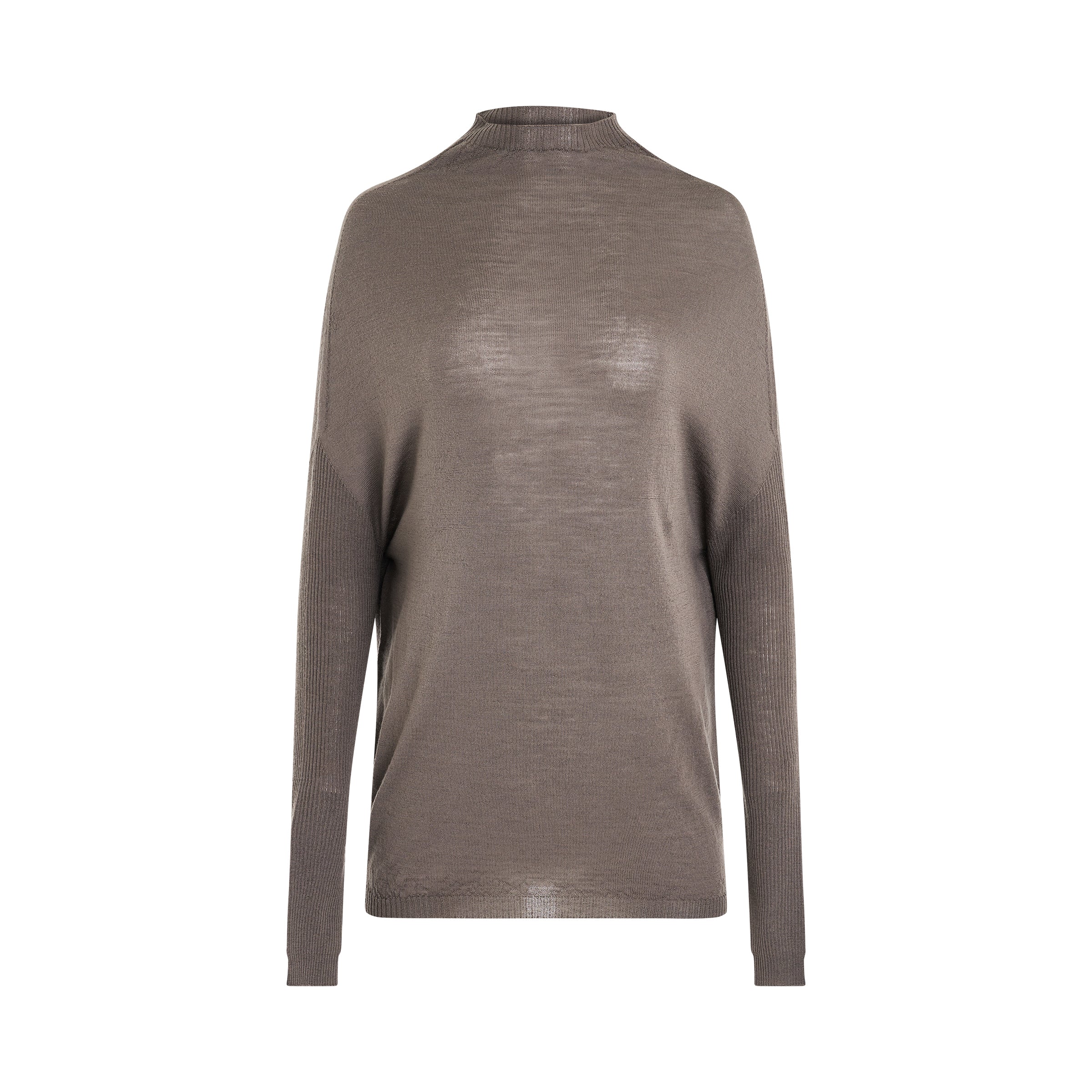 Light Weight Crater Knit Sweater in Dust