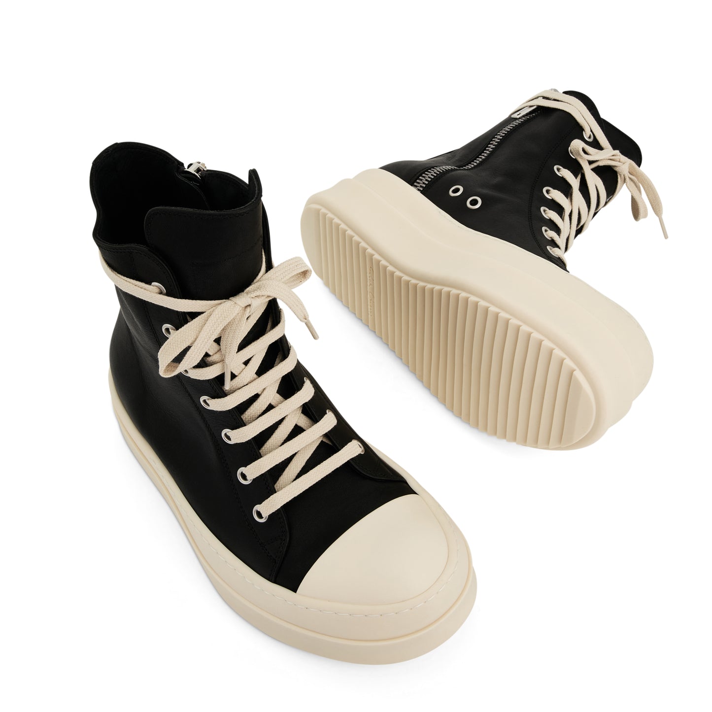 Women Mega Bumper Sneaker in Black/Milk