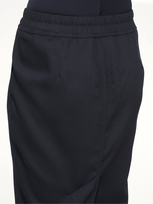 Zipped Short Pillar in Black