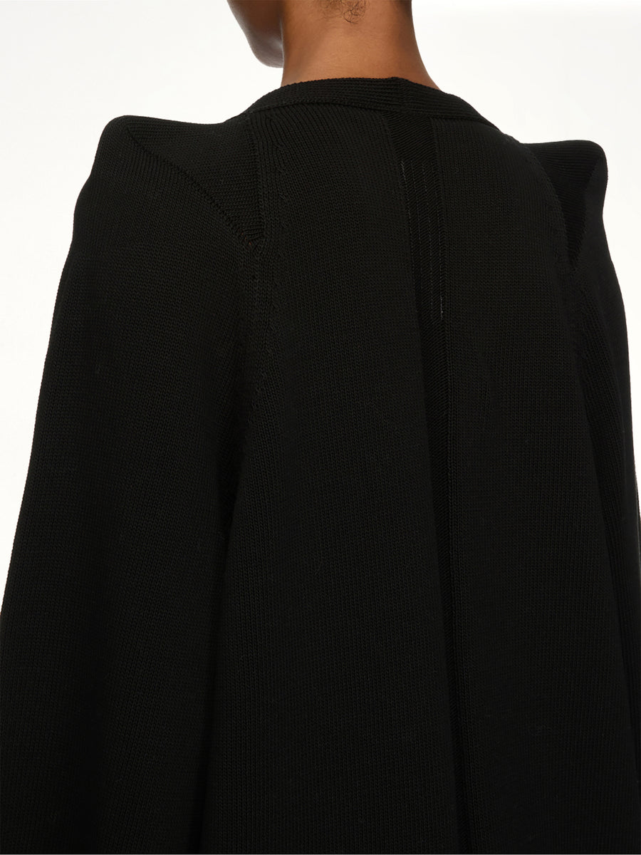 Con V Top in Black