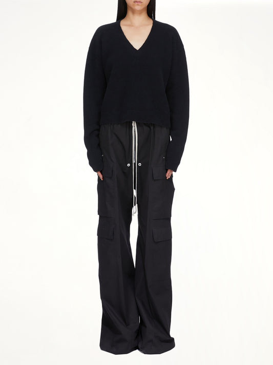 Tommy V Neck in Black