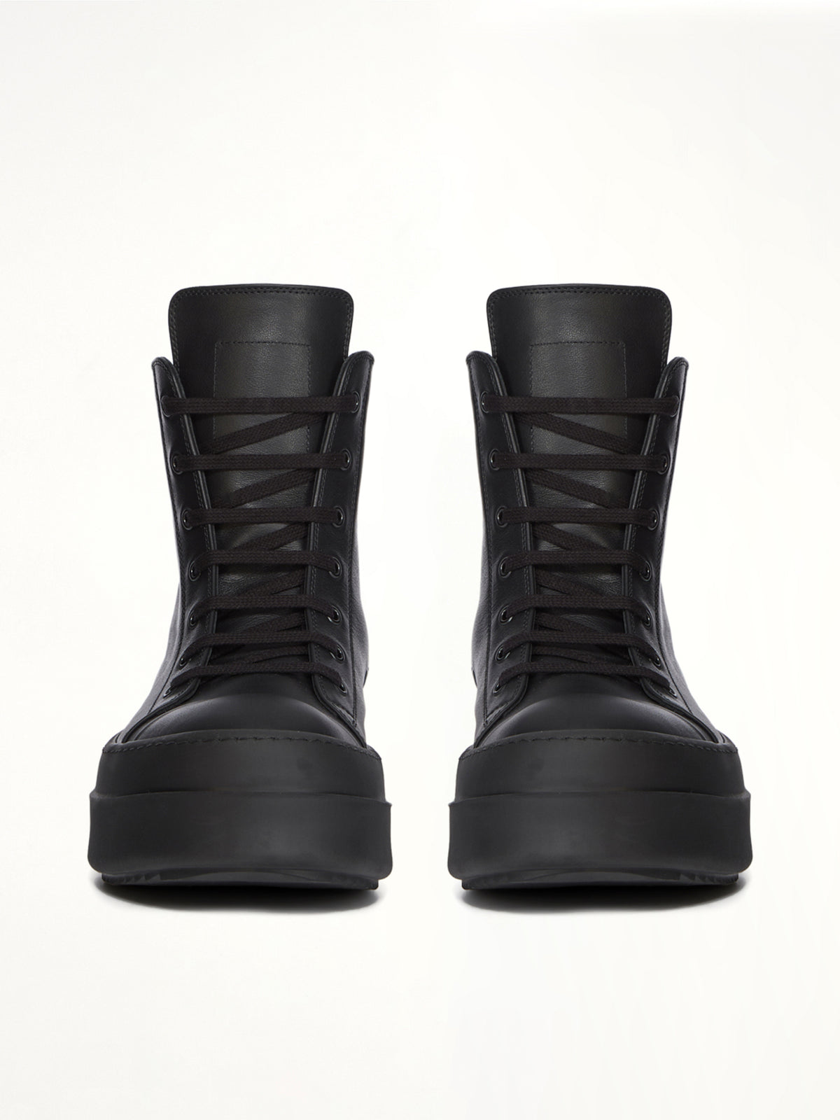 Megabumper Sneaker in Black Top View | RICK OWENS