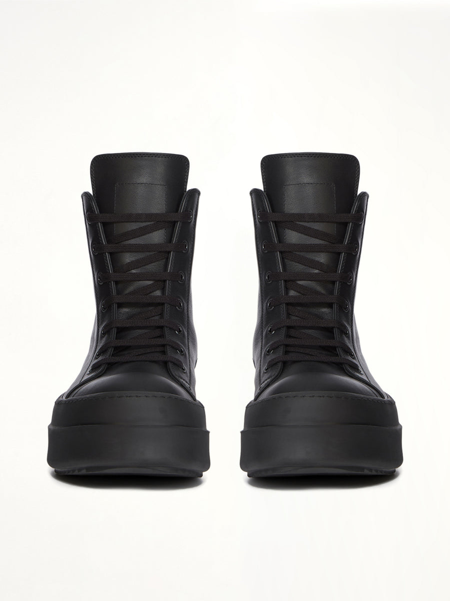 Megabumper Sneaker in Black Top View | RICK OWENS