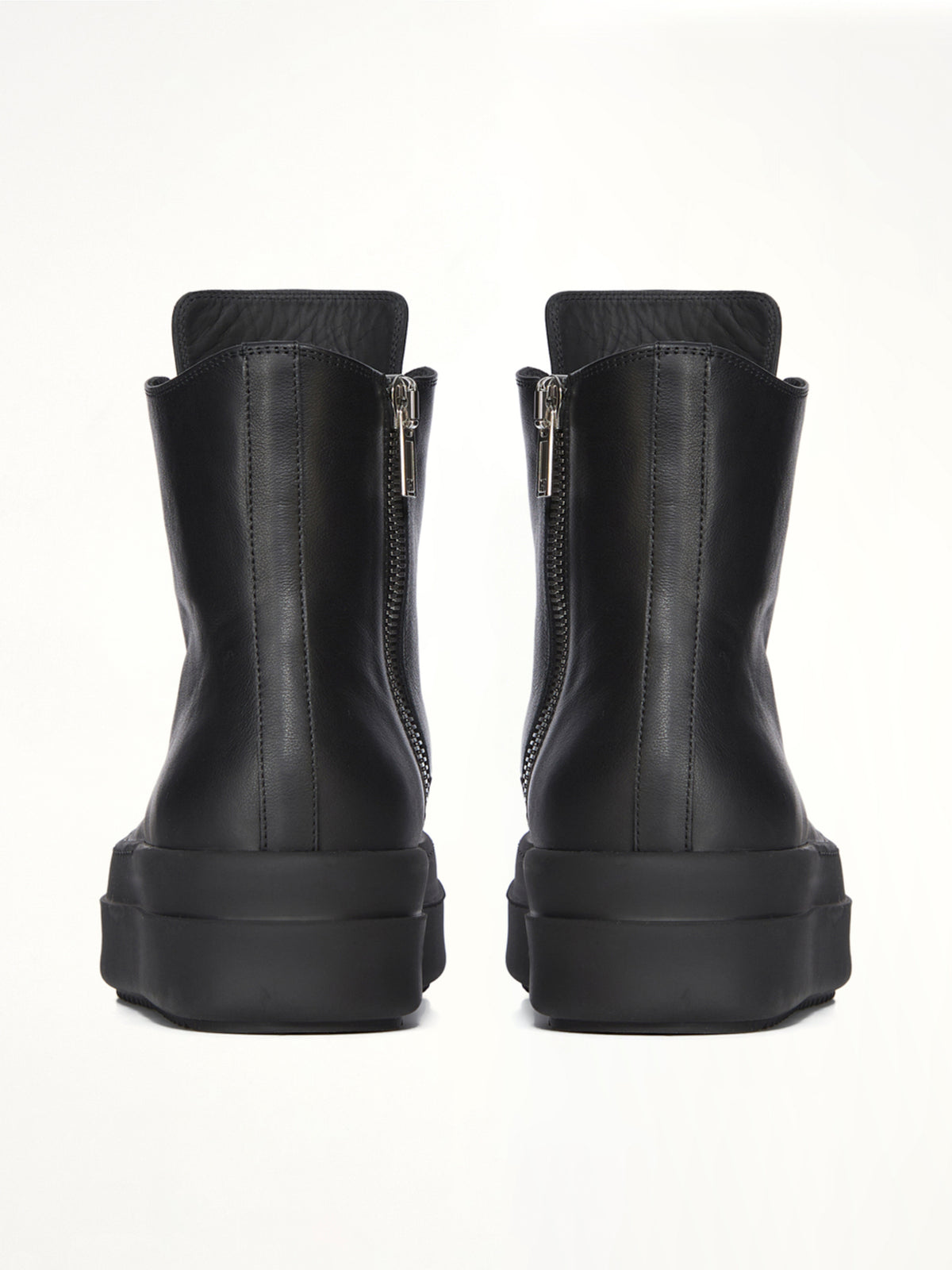 Megabumper Sneaker in Black Front View | RICK OWENS