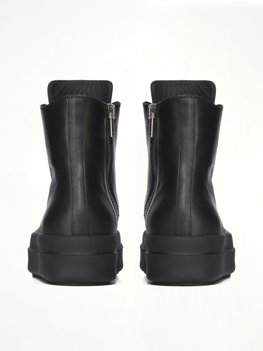 Megabumper Sneaker in Black Front View | RICK OWENS