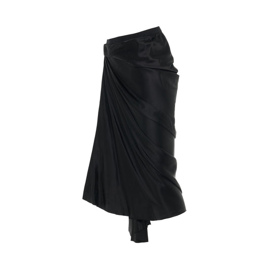 Wrap Skirt in Black