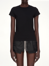 Cropped Level T-Shirt in Black