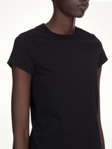 Cropped Level T-Shirt in Black