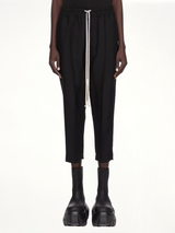 Drawstring Astaires Cropped in Black