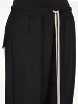 Drawstring Astaires Cropped in Black