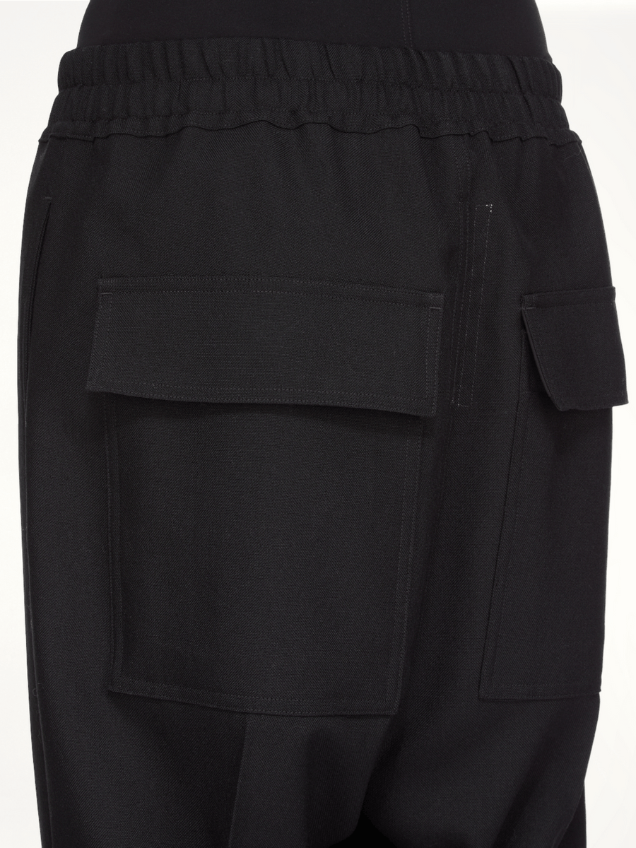 Drawstring Astaires Cropped in Black